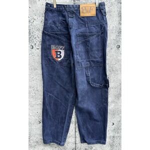 Vintage Y2K Boff Baggy‎ Multi Pocket Pants Jeans  30